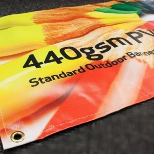 Polyester PVC Banner Media, For Advertising Banners
